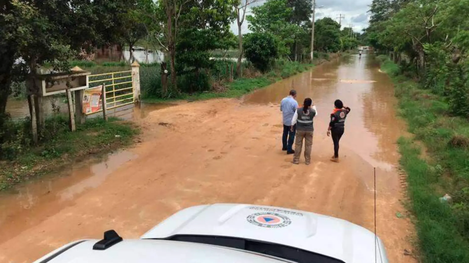 Lluvias en Veracruz dejan inundaciones en municipios